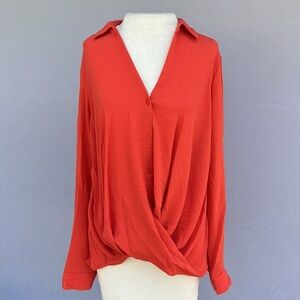 All In Favor Long Sleeve Blouse